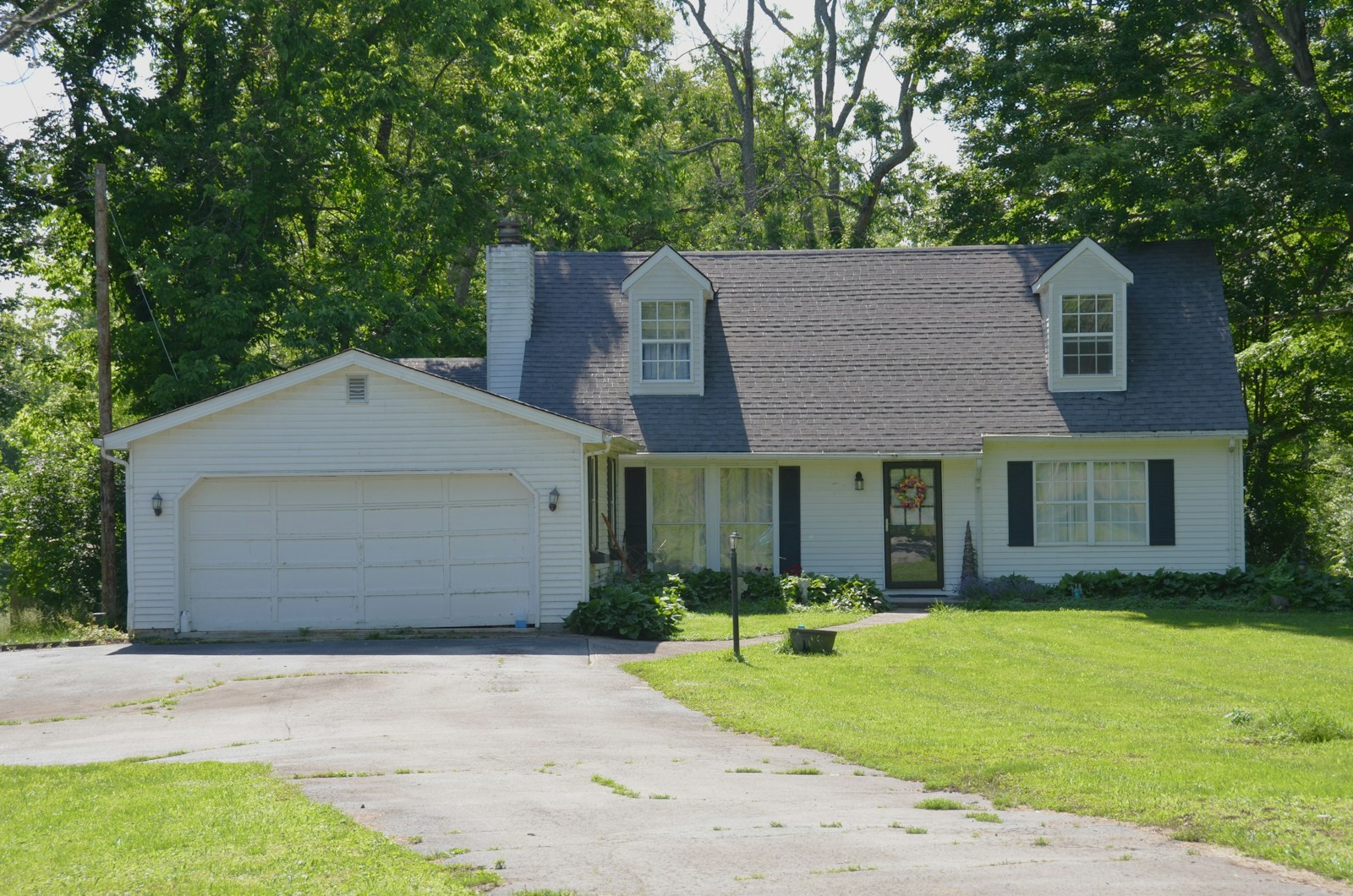 Exterior — before
